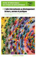 L'aide internationale au développement : acteurs, normes, pratiques
