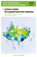 Lecture croisée de la gouvernance des communs