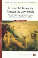 Le marché financier français au XIX<sup>e</sup> siècle