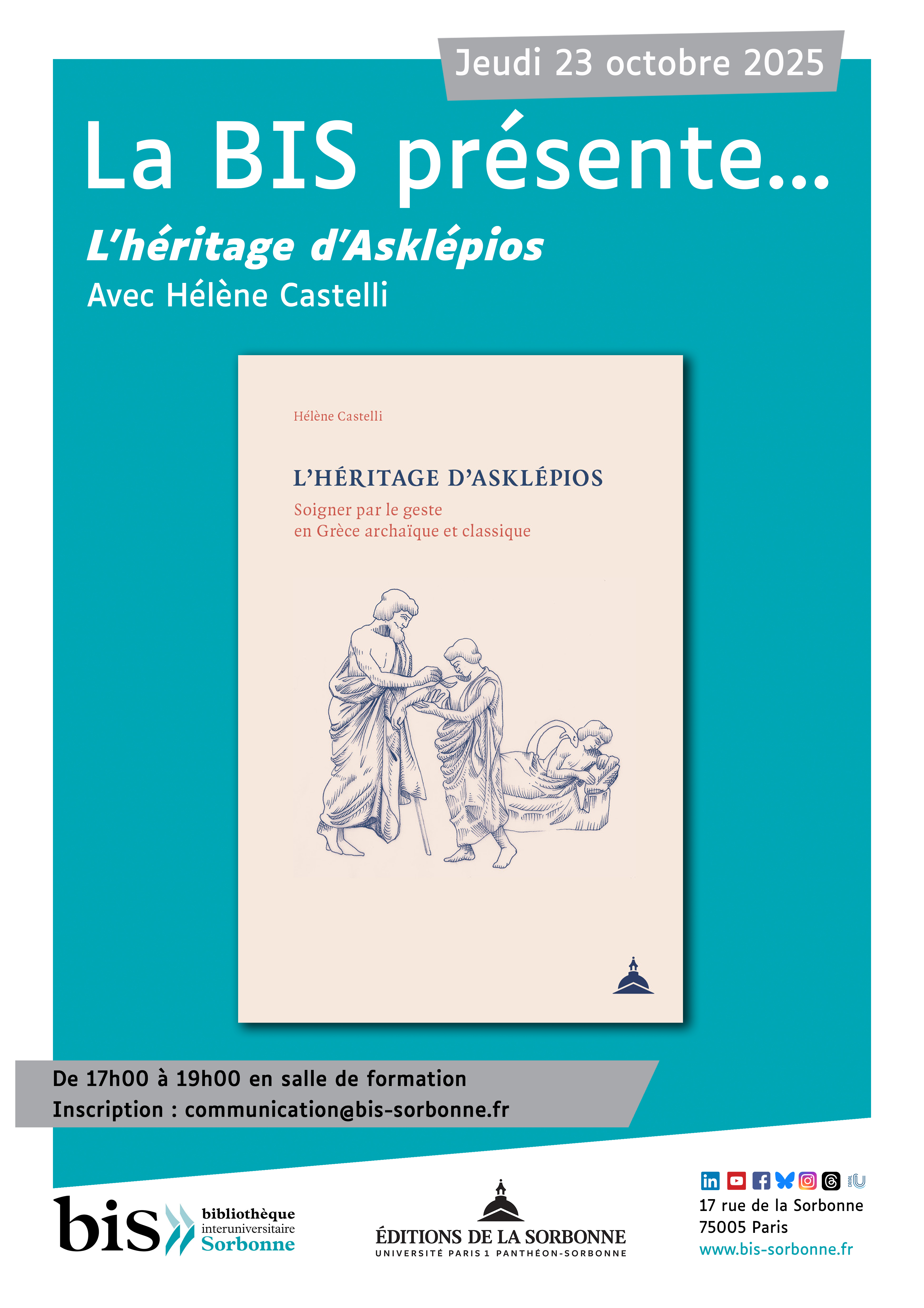 La BIS présente... « L’héritage d’Asklépios »