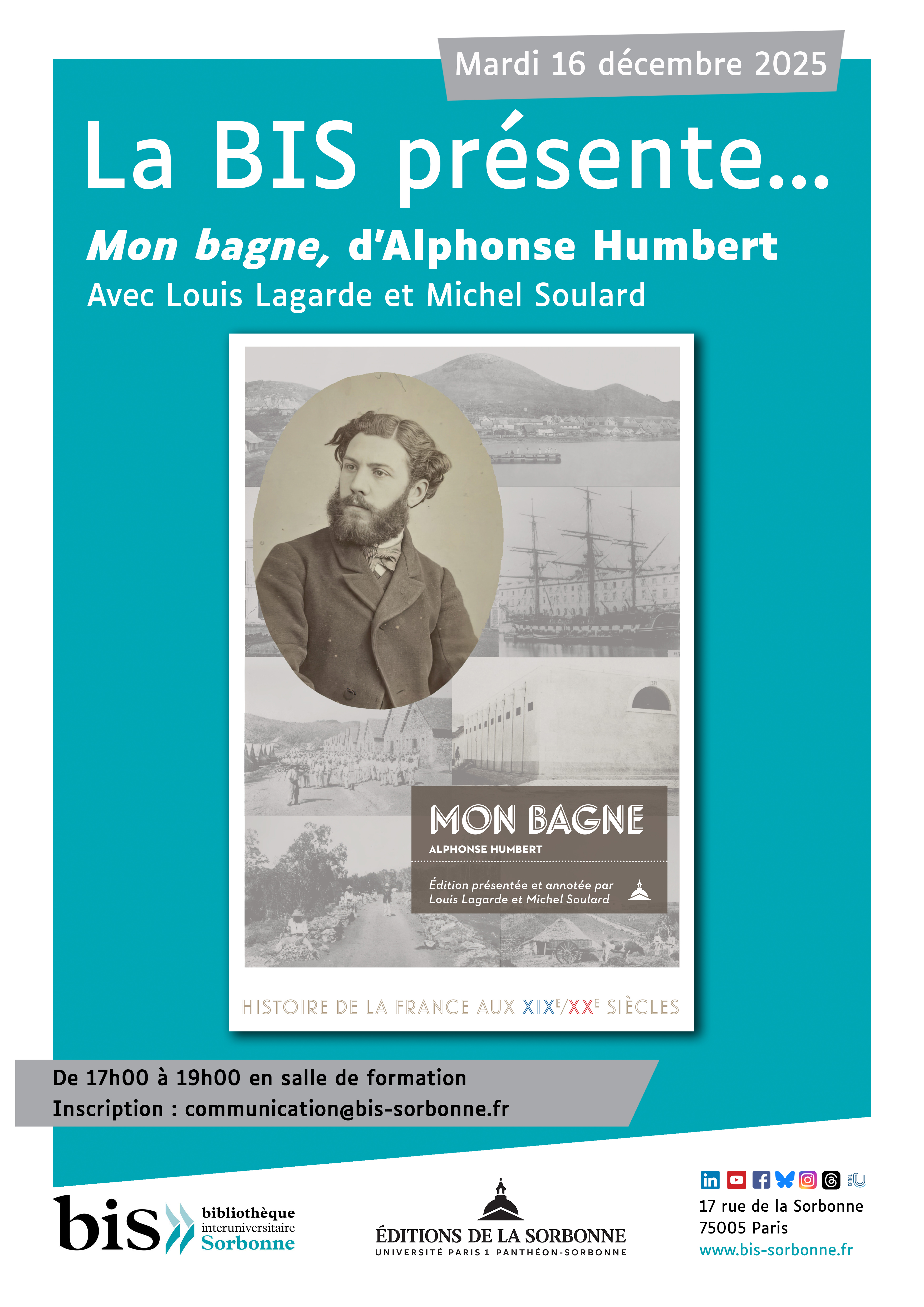 La BIS présente... « Mon bagne »